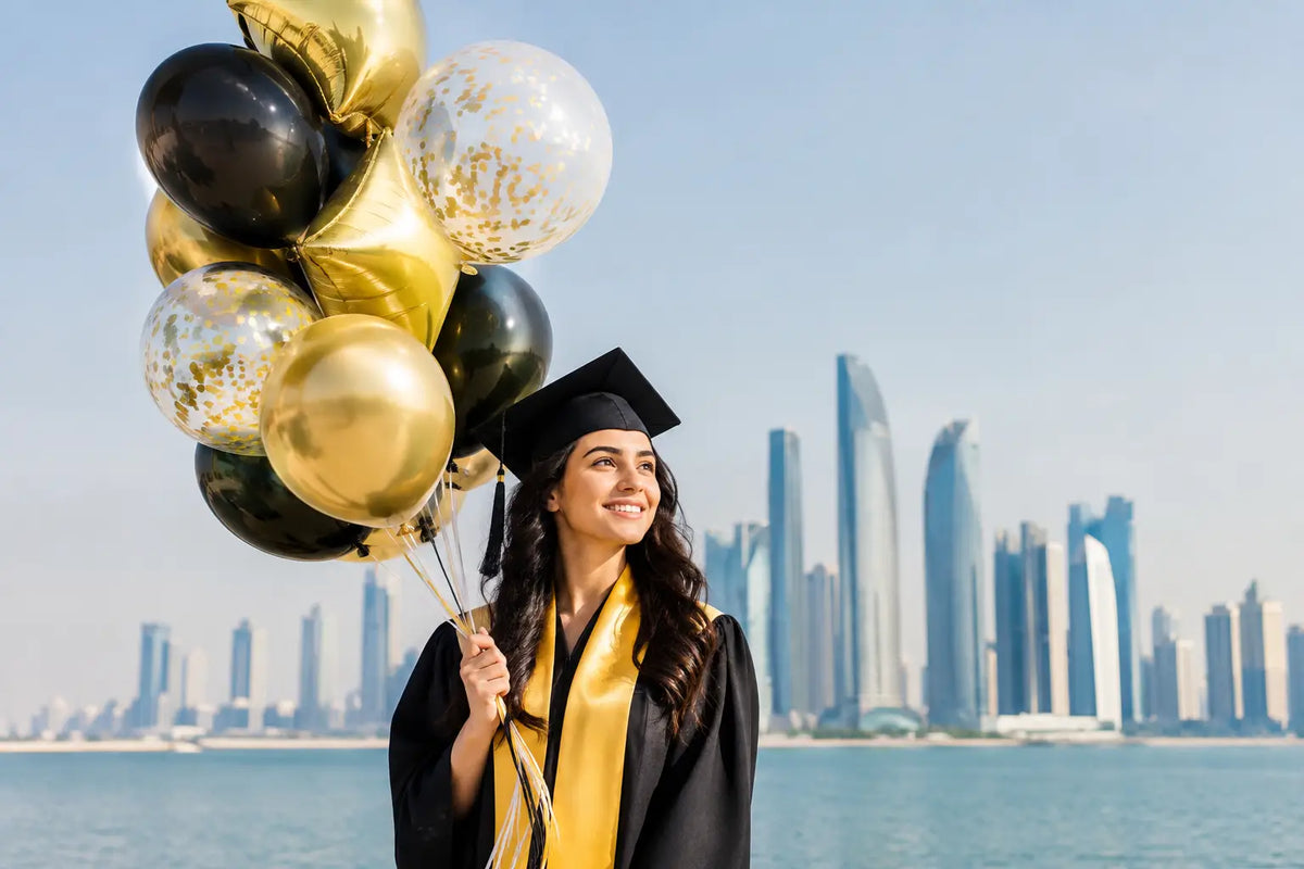 Graduation Balloon Bouquets for Abu Dhabi