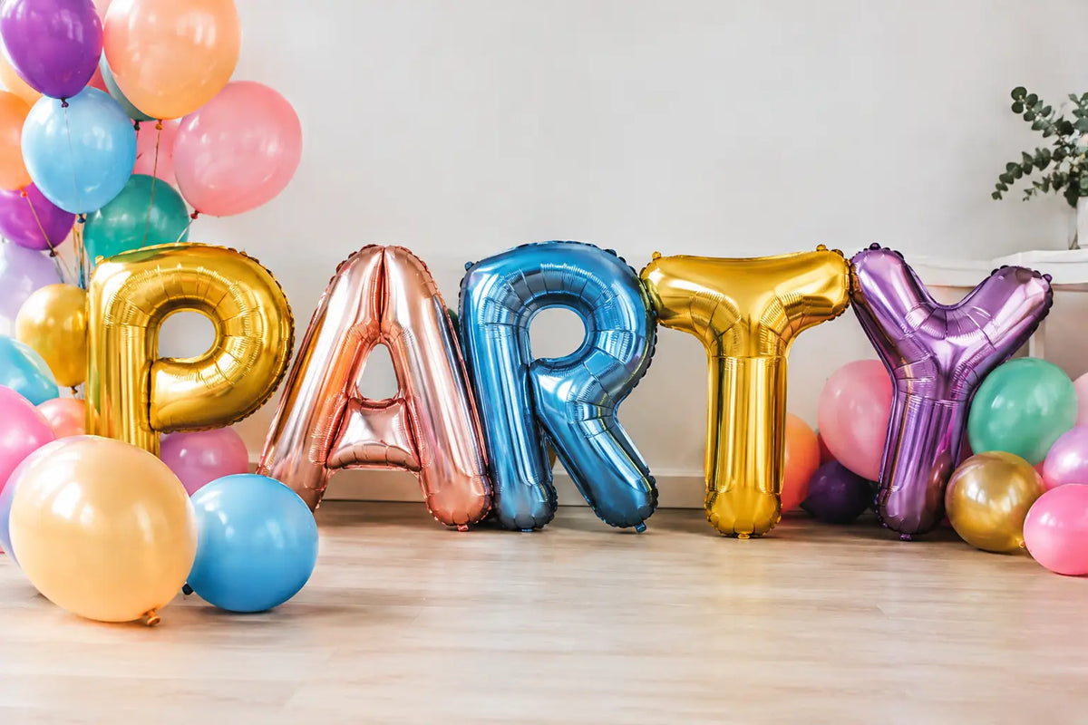 Letter Balloon Decorations for Every Party