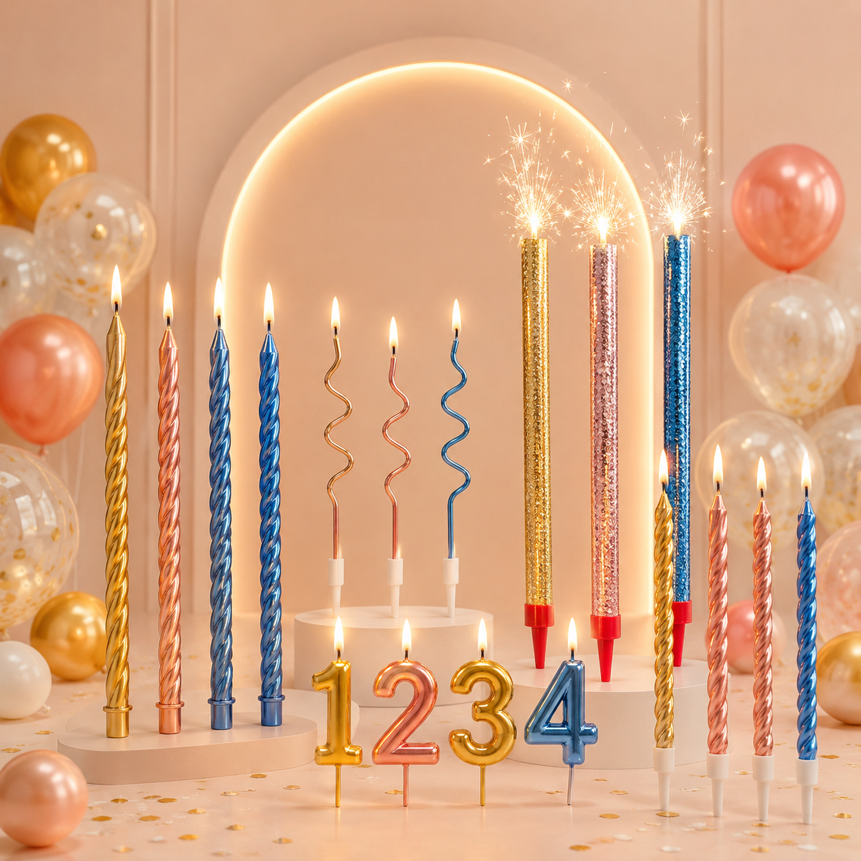 Birthday Party Candles