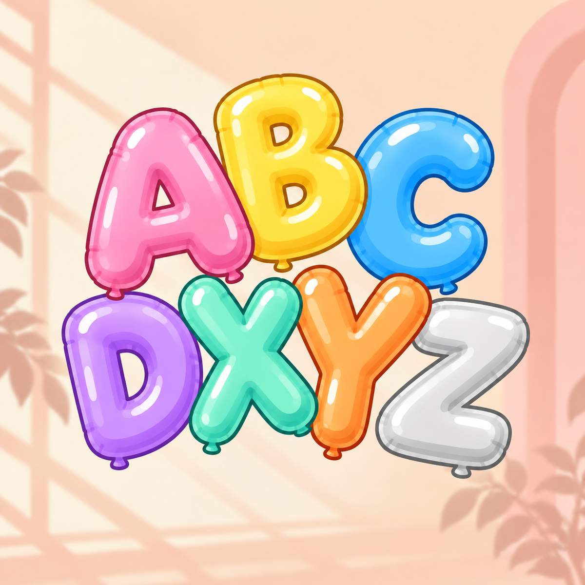Letter Balloons