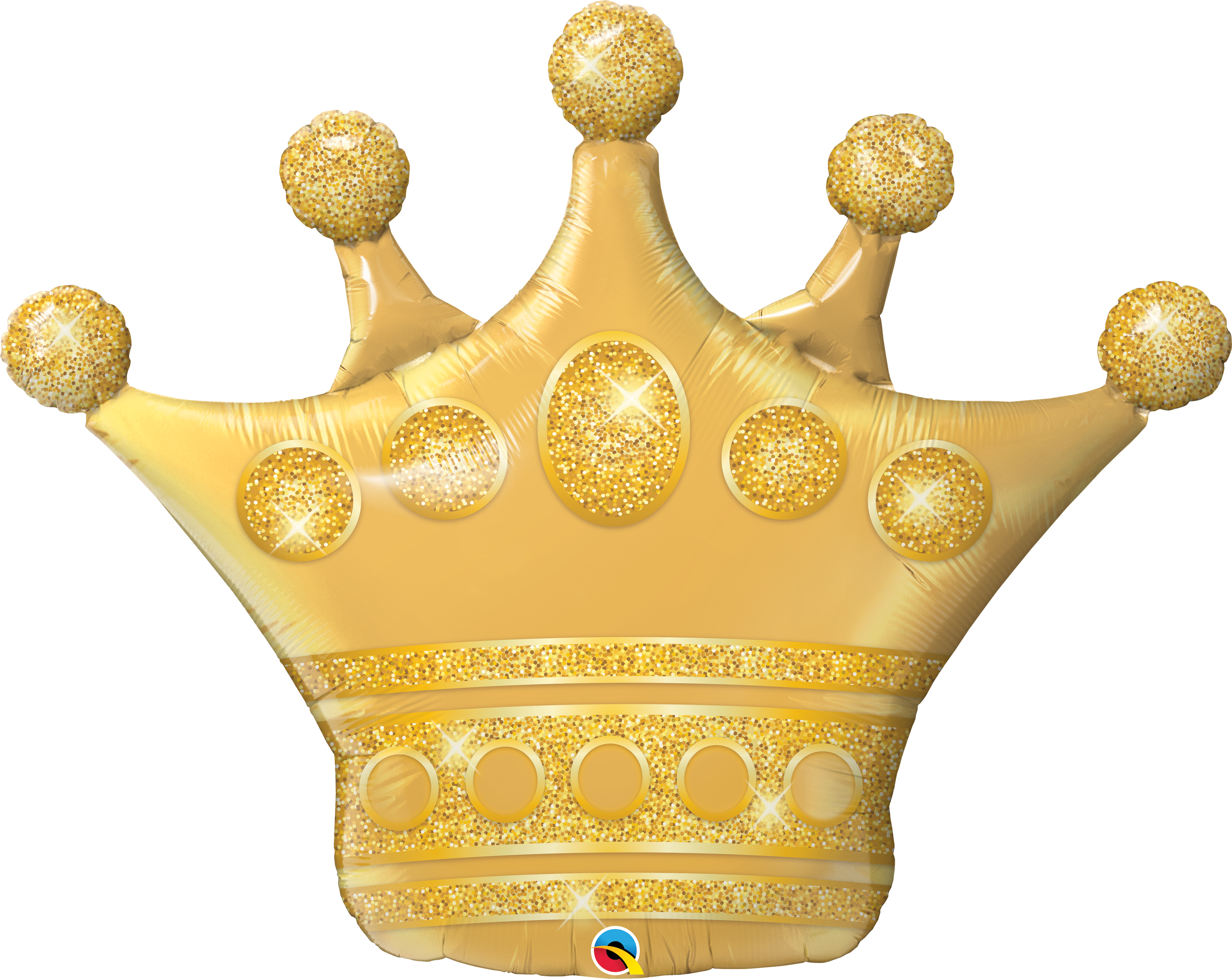 Golden Crown Balloons