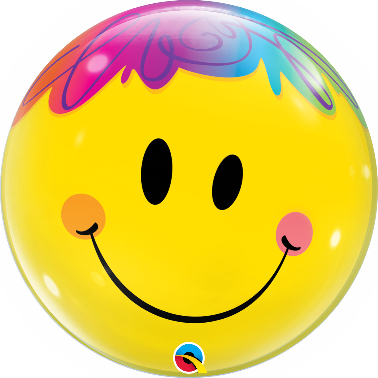 Bubbles Bright Smile Face