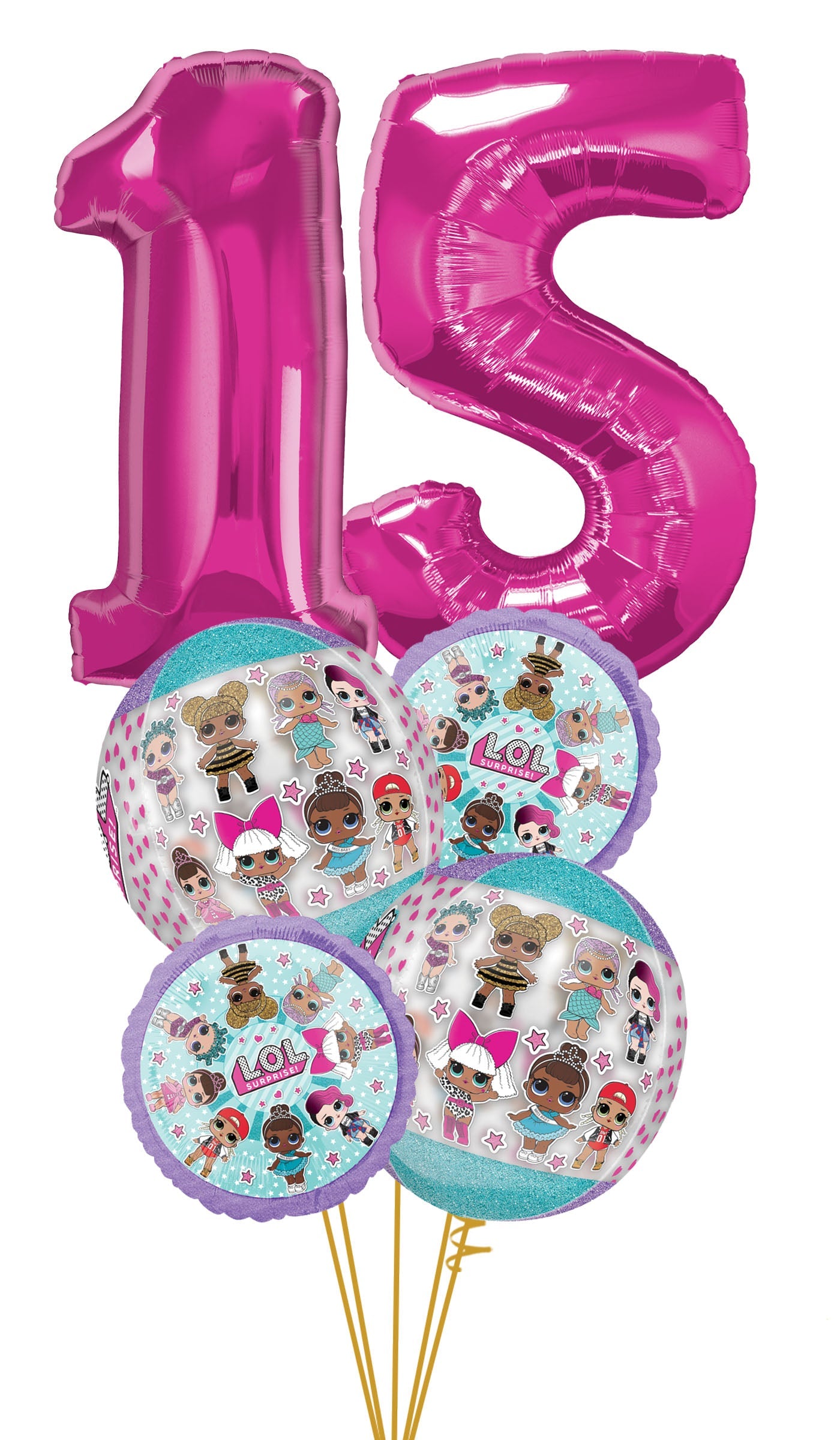 Any Two Number L. O. L. Surprise ORBZ Bouquet