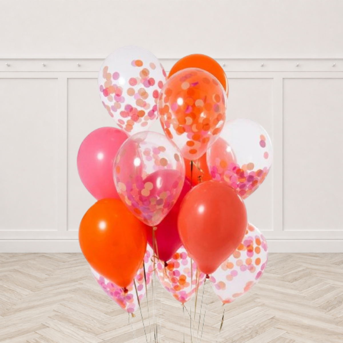Flamingo Confetti Balloons