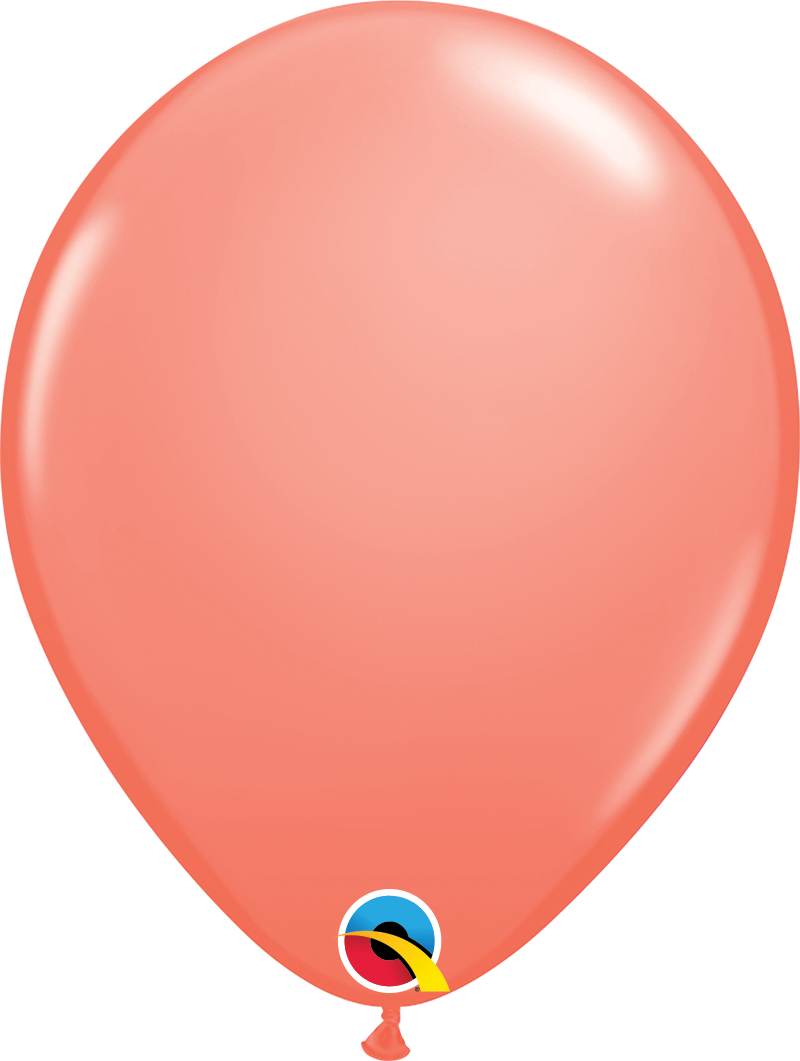 Coral Latex Balloon - Qualatex