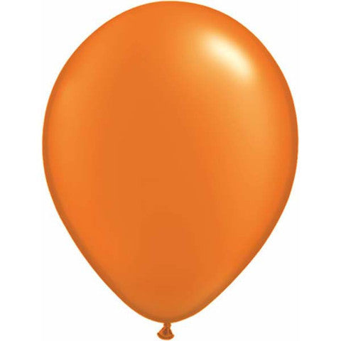 Orange Latex Balloon - Qualatex