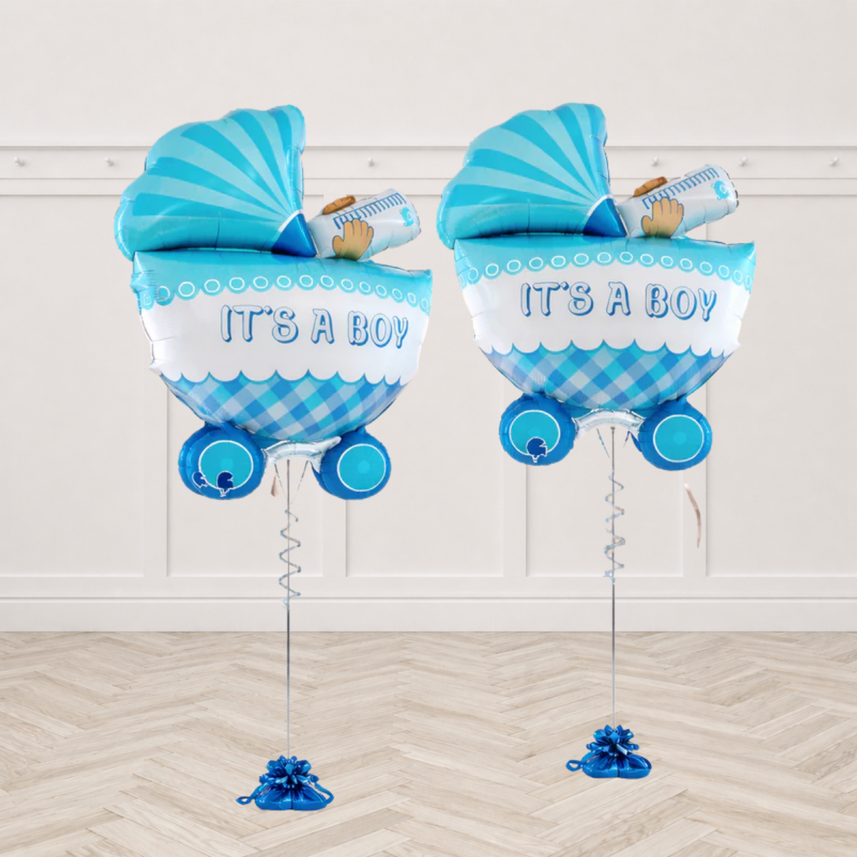 It's A Boy Buggy 3D Foil Balloons
