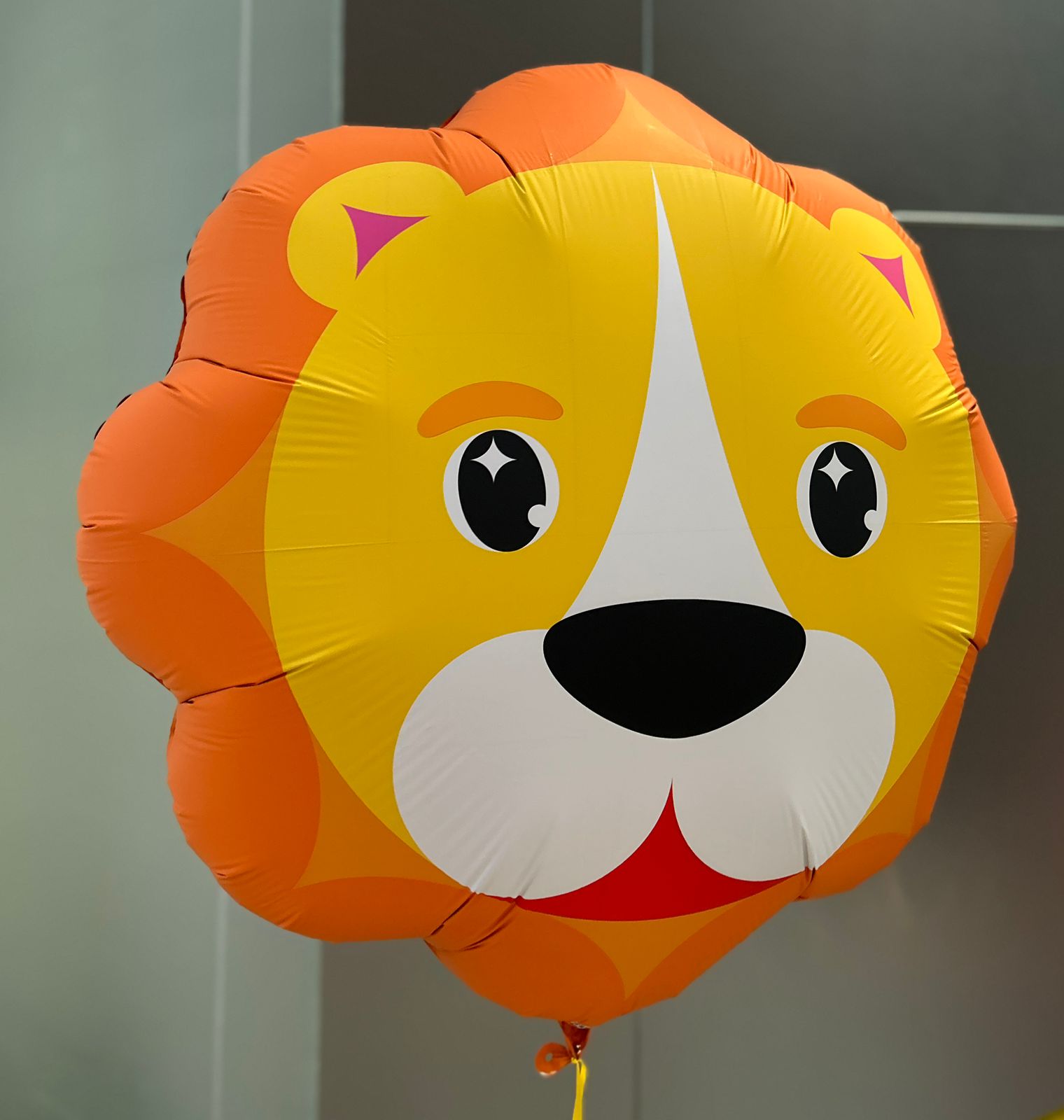 King lion face foil balloon-Jungle