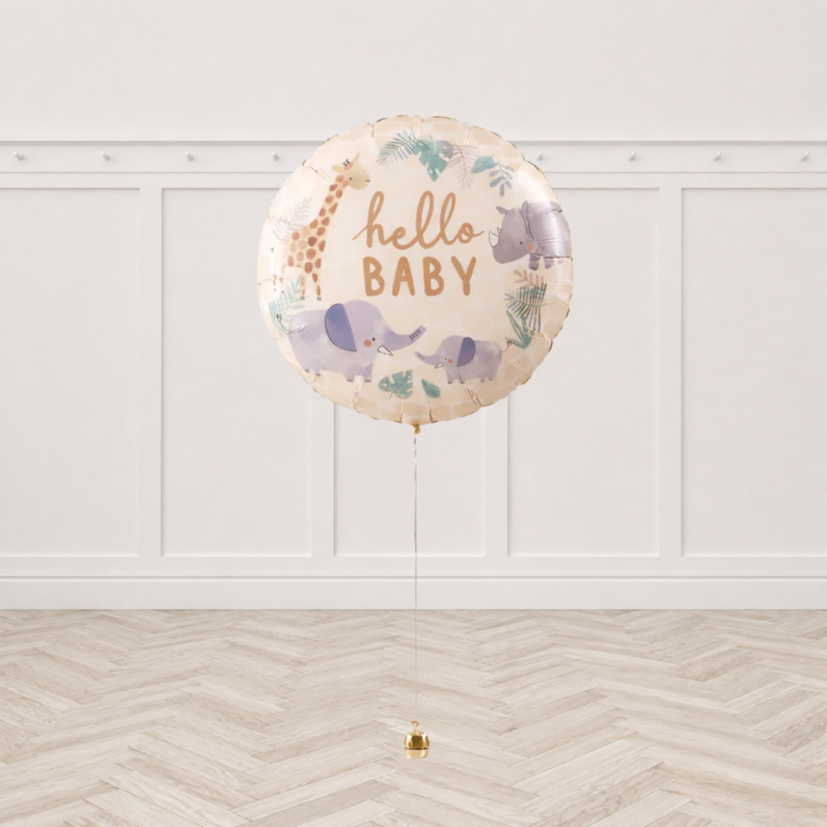 Soft Jungle Baby Foil Balloon