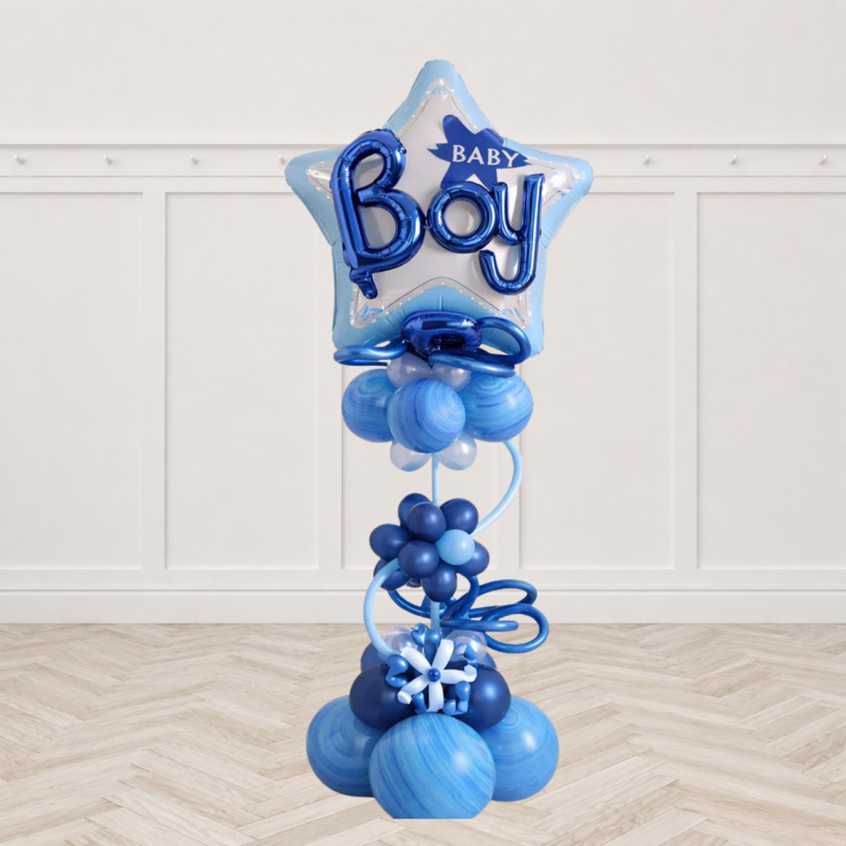 Celebrate Baby Boy 3D Arrangement