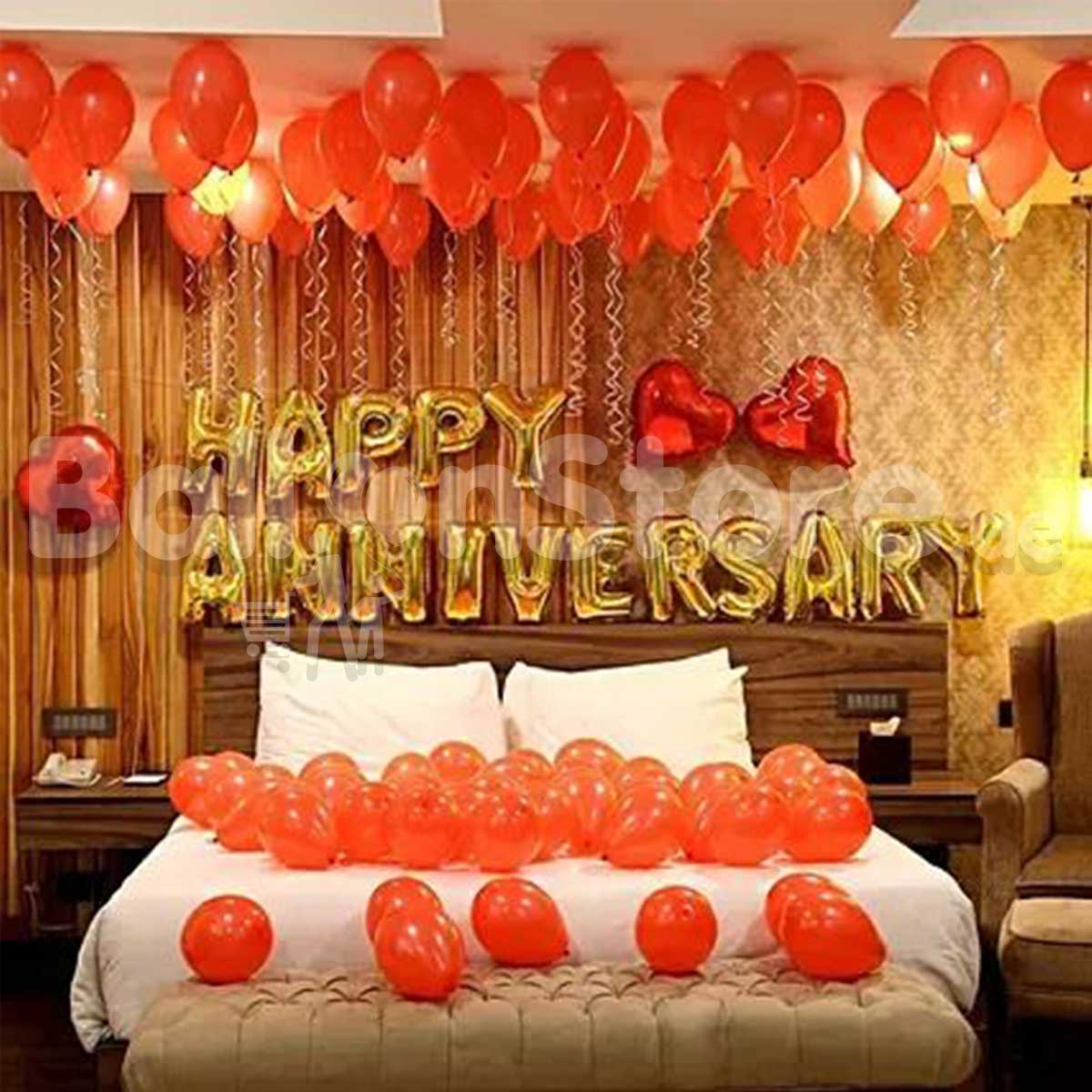 Happy Anniversary Balloon Decoration