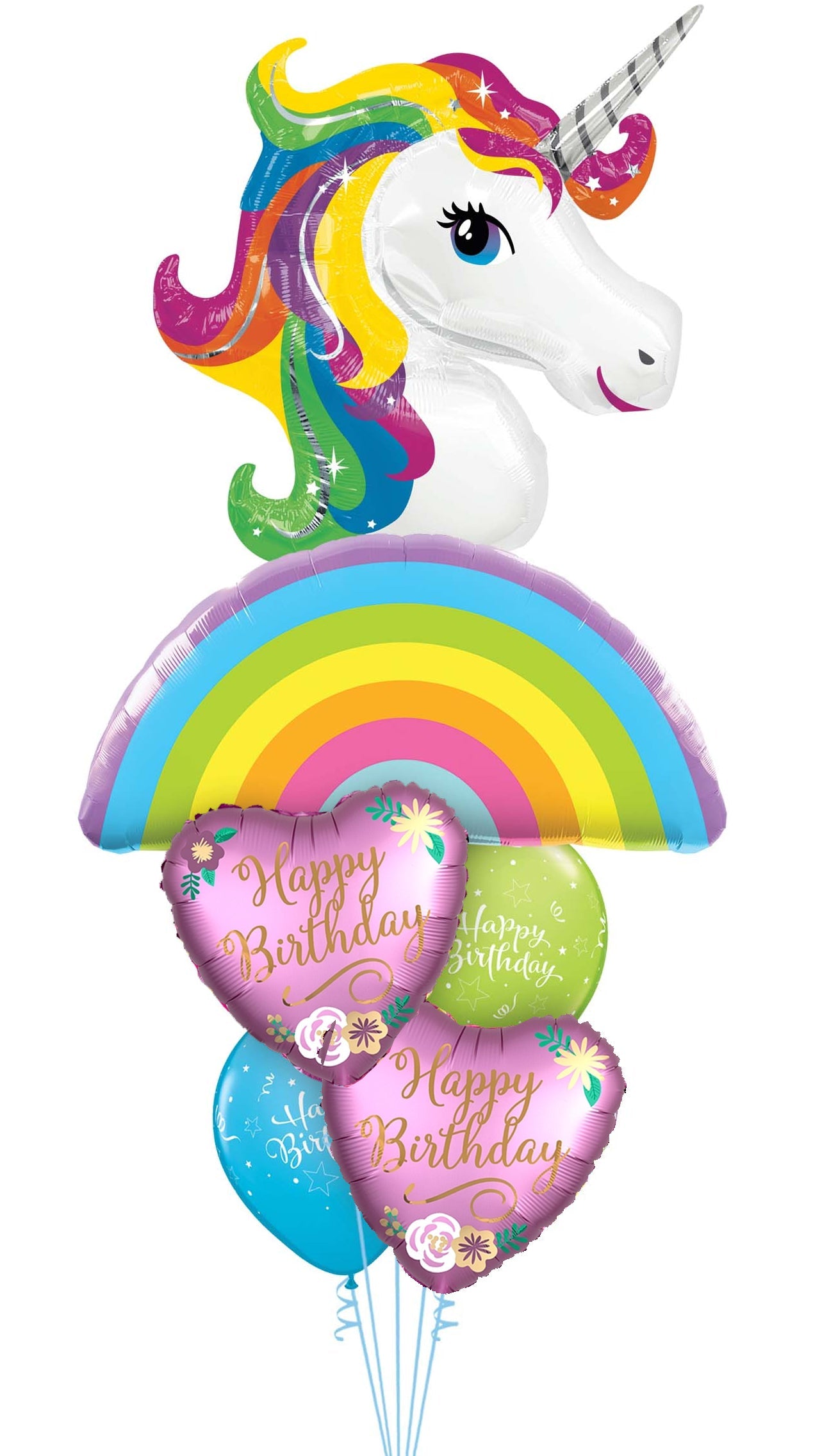 Birthday Magical Unicorn Balloons