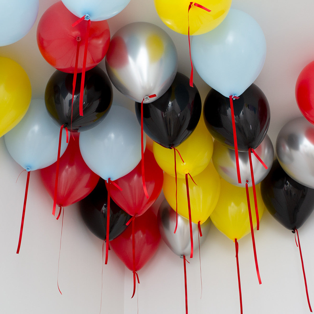 SuperHero Theme Color Helium Balloons - 25count