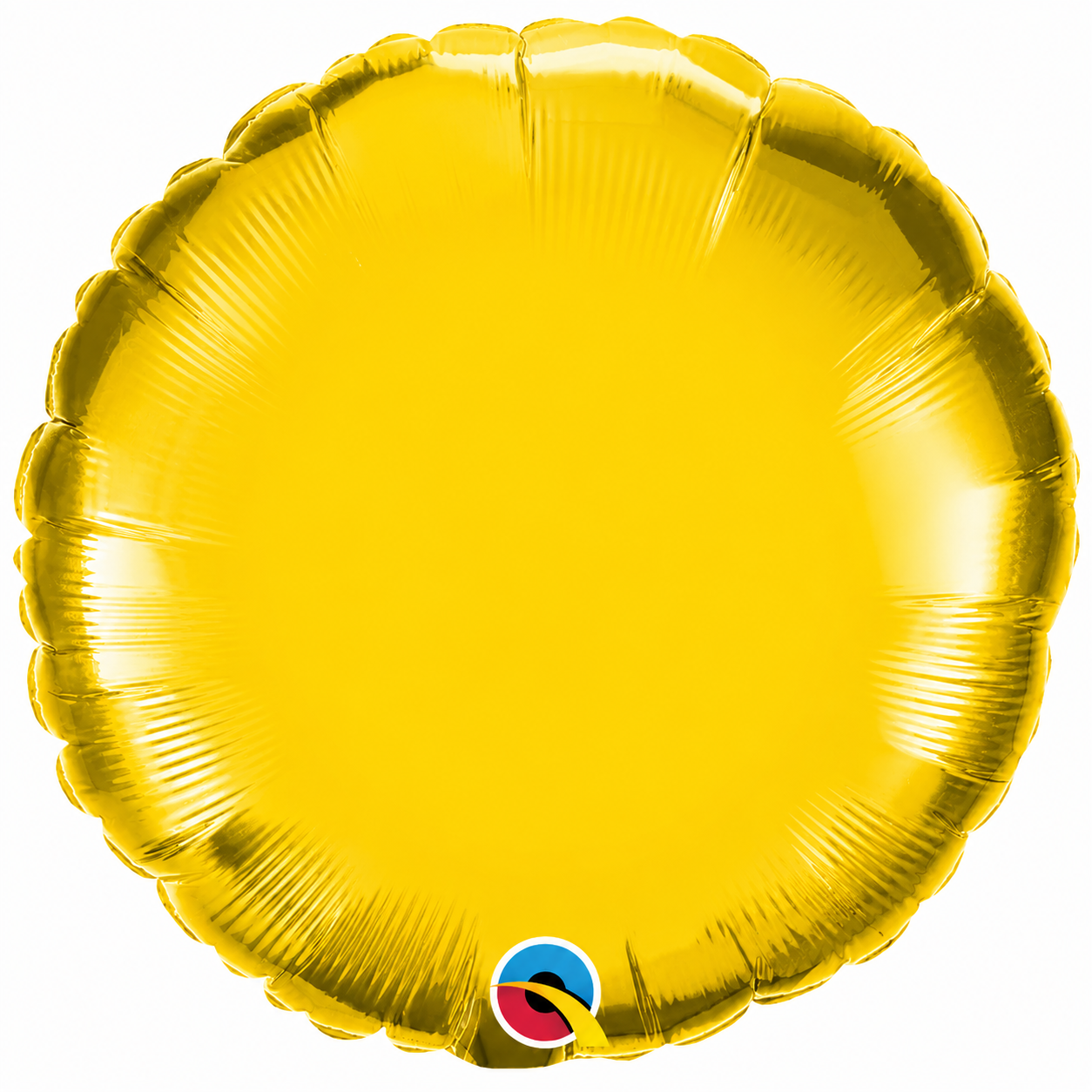 Round Gold Plain Foil