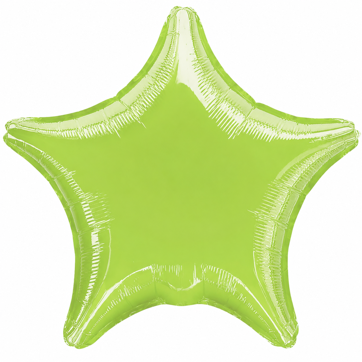 Lime Green Star Foil Balloon