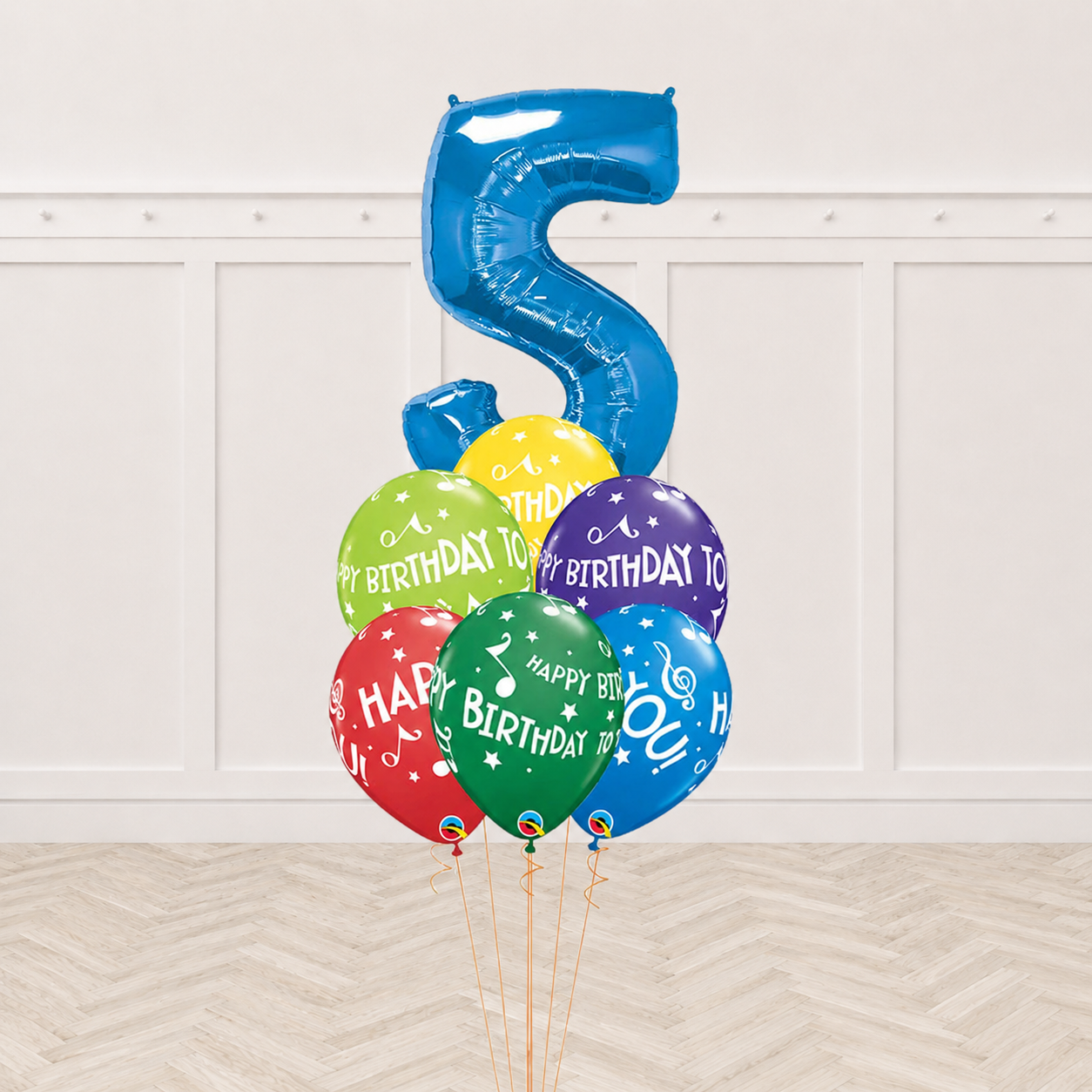 Any Number Birthday Balloon Bouquet
