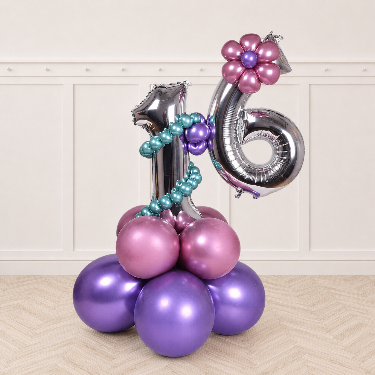 Any Occasion Two Number Chrome Table Top