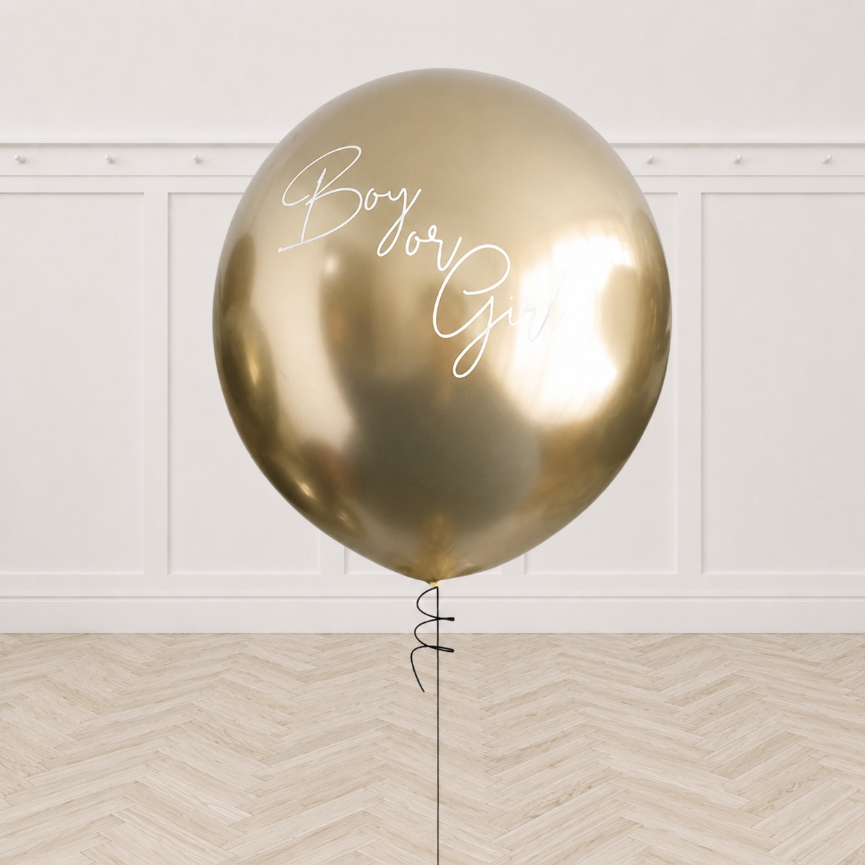 30inches Chrome Classy Gender Reveal