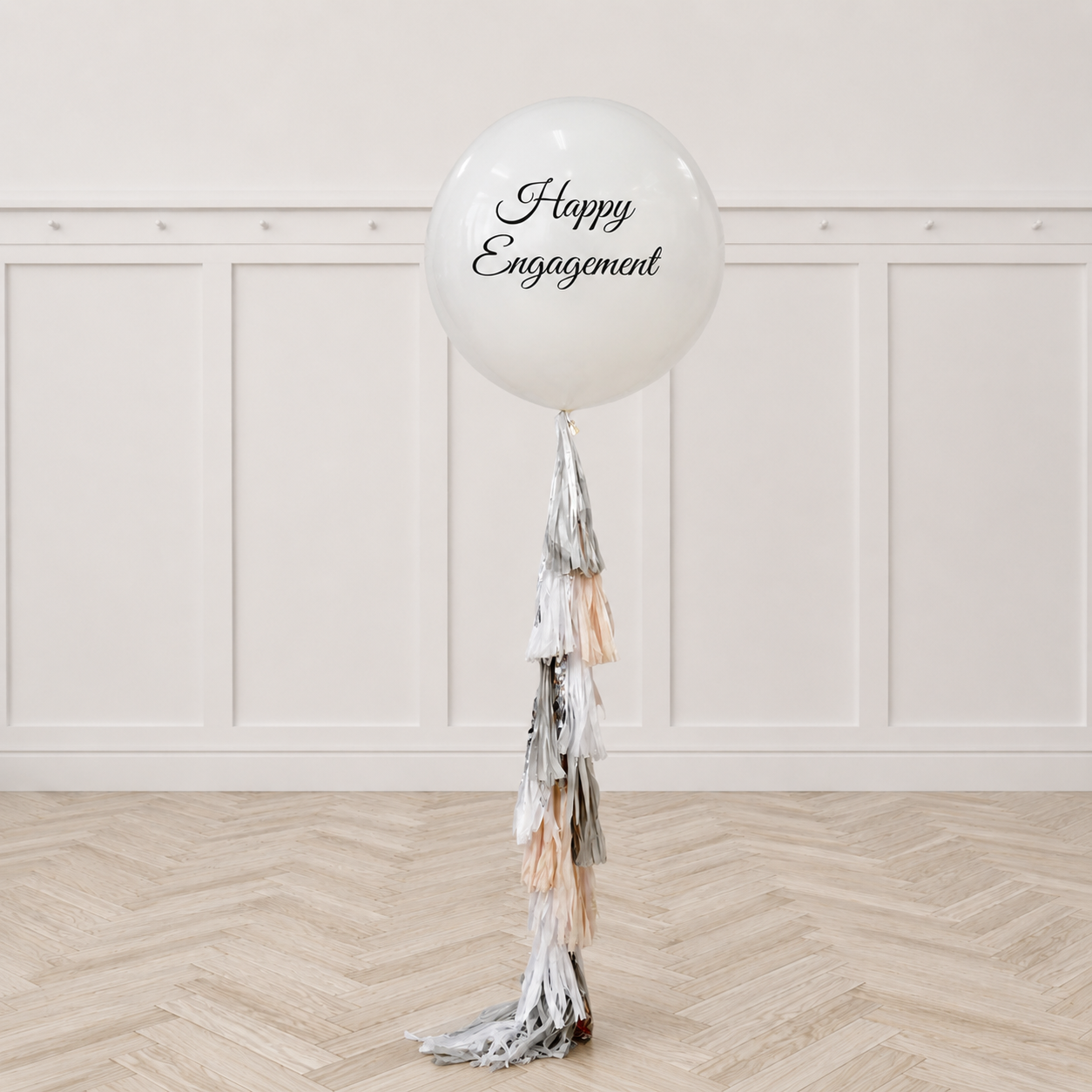 30inches Custom Text / Personalized Balloon / Happy Engagement / Wedding if Logo (Upon approval if Possible)