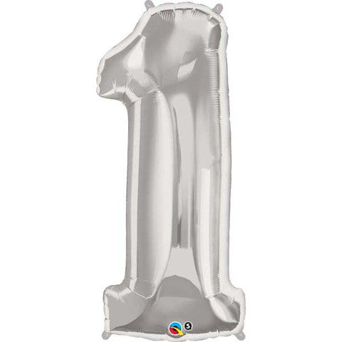 Number One Silver Helium Filled