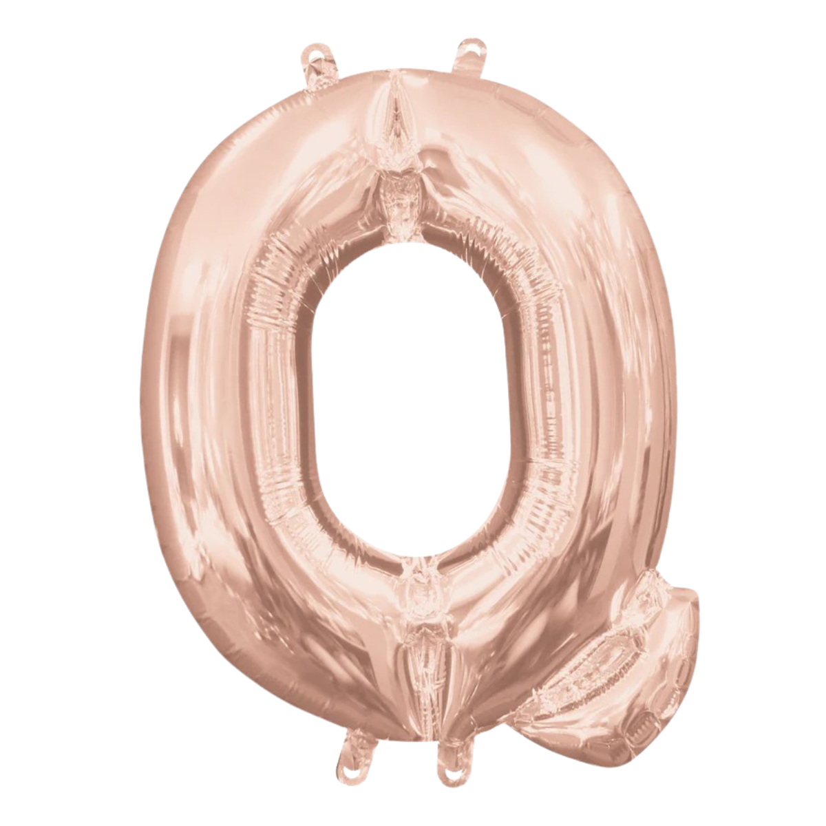 Jumbo Letter Q Rose Gold - Helium Filled