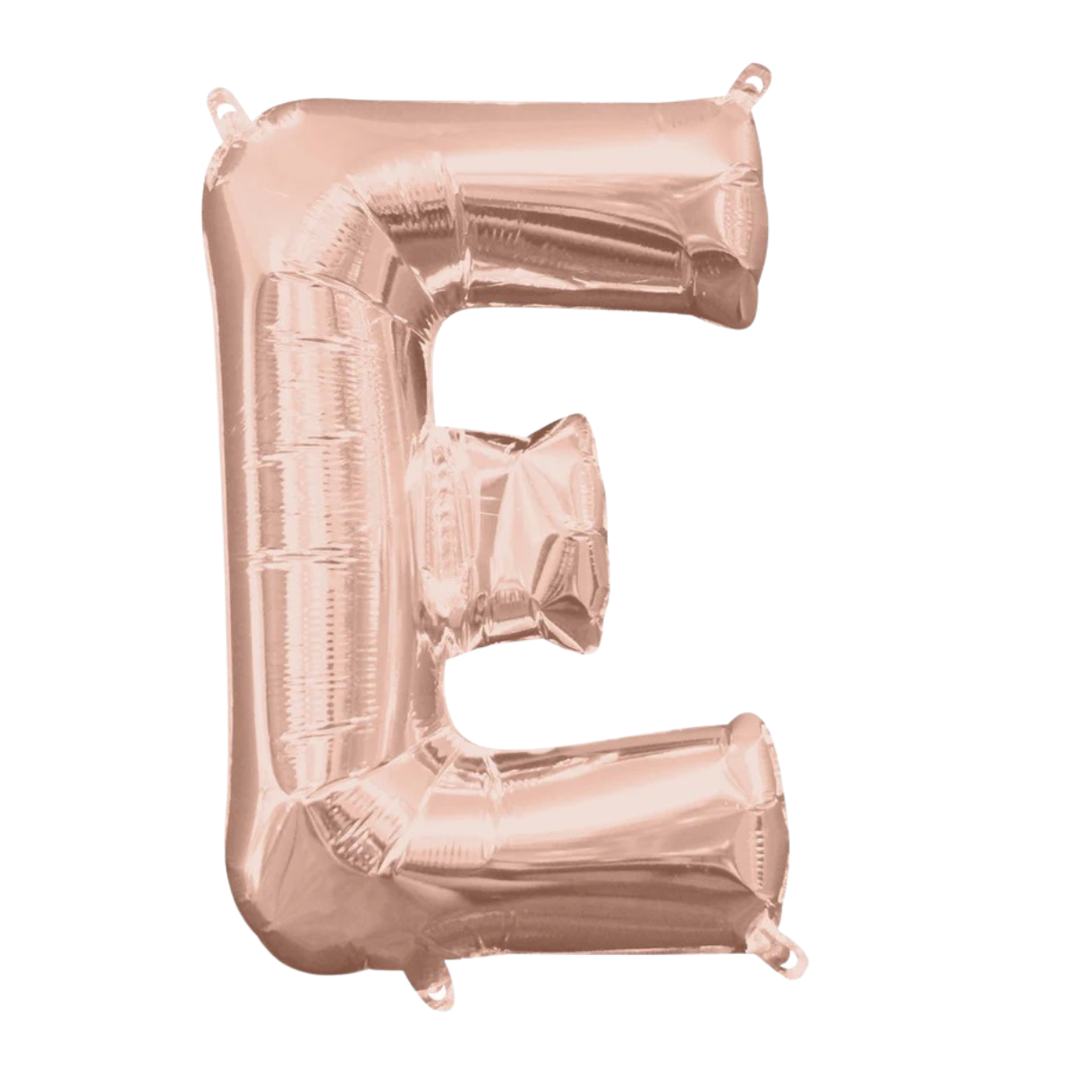 Jumbo Letter E Rose Gold - Helium Filled