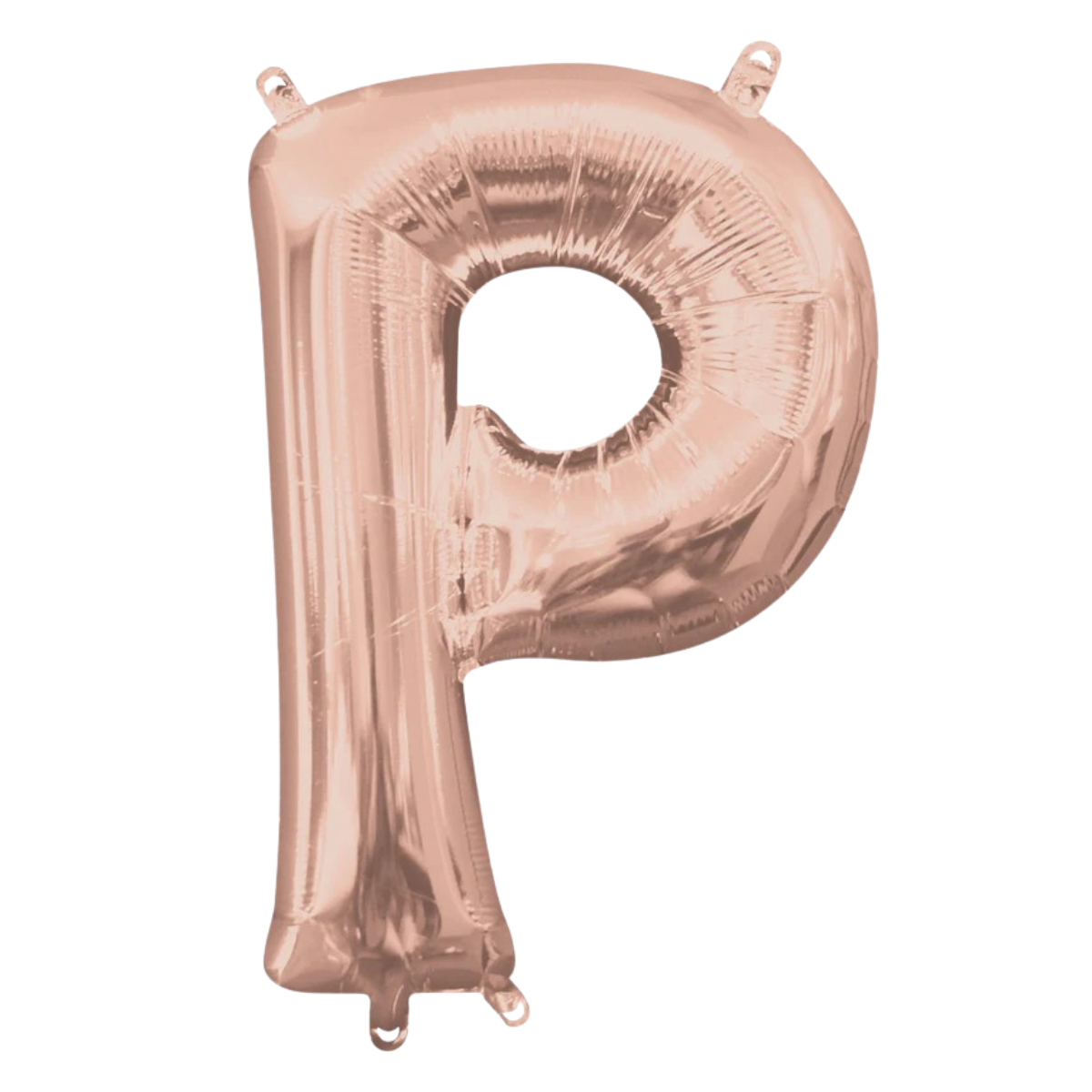 Jumbo Letter P Rose Gold - Helium Filled