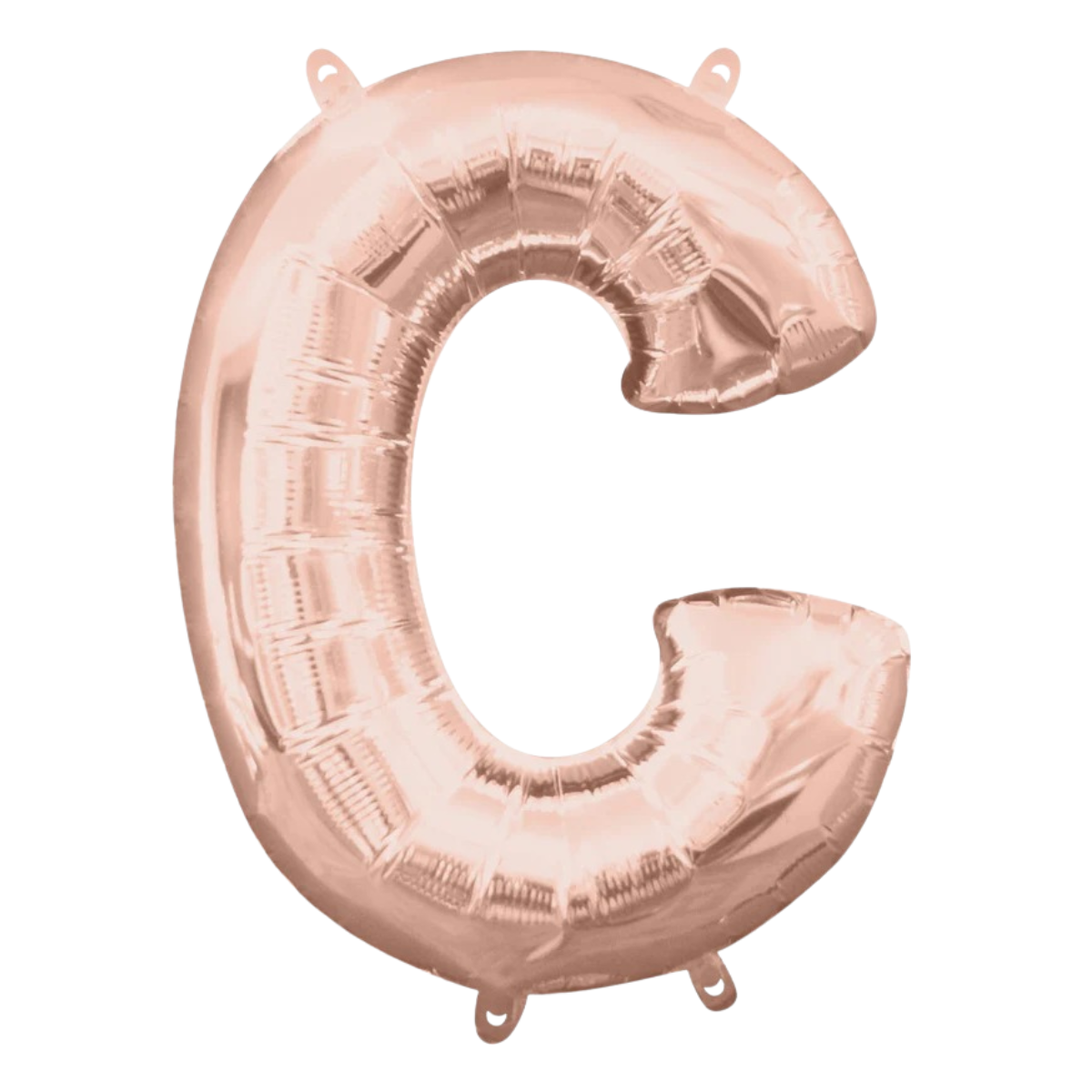 Jumbo Letter C Rose Gold - Helium Filled