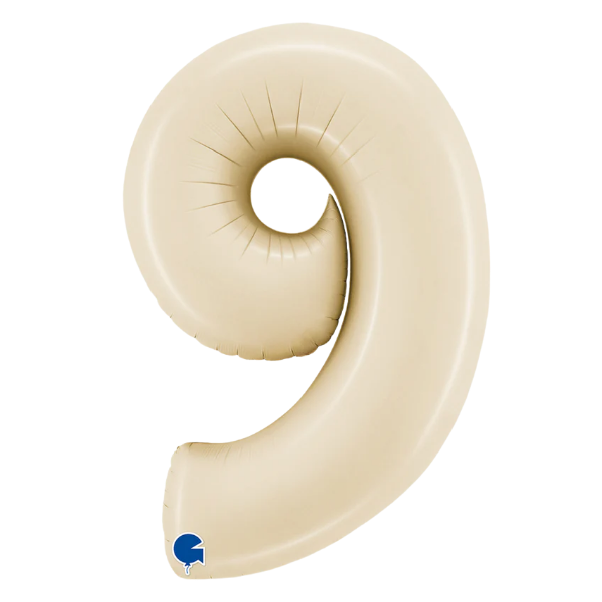 Number Nine Cream Helium Filled