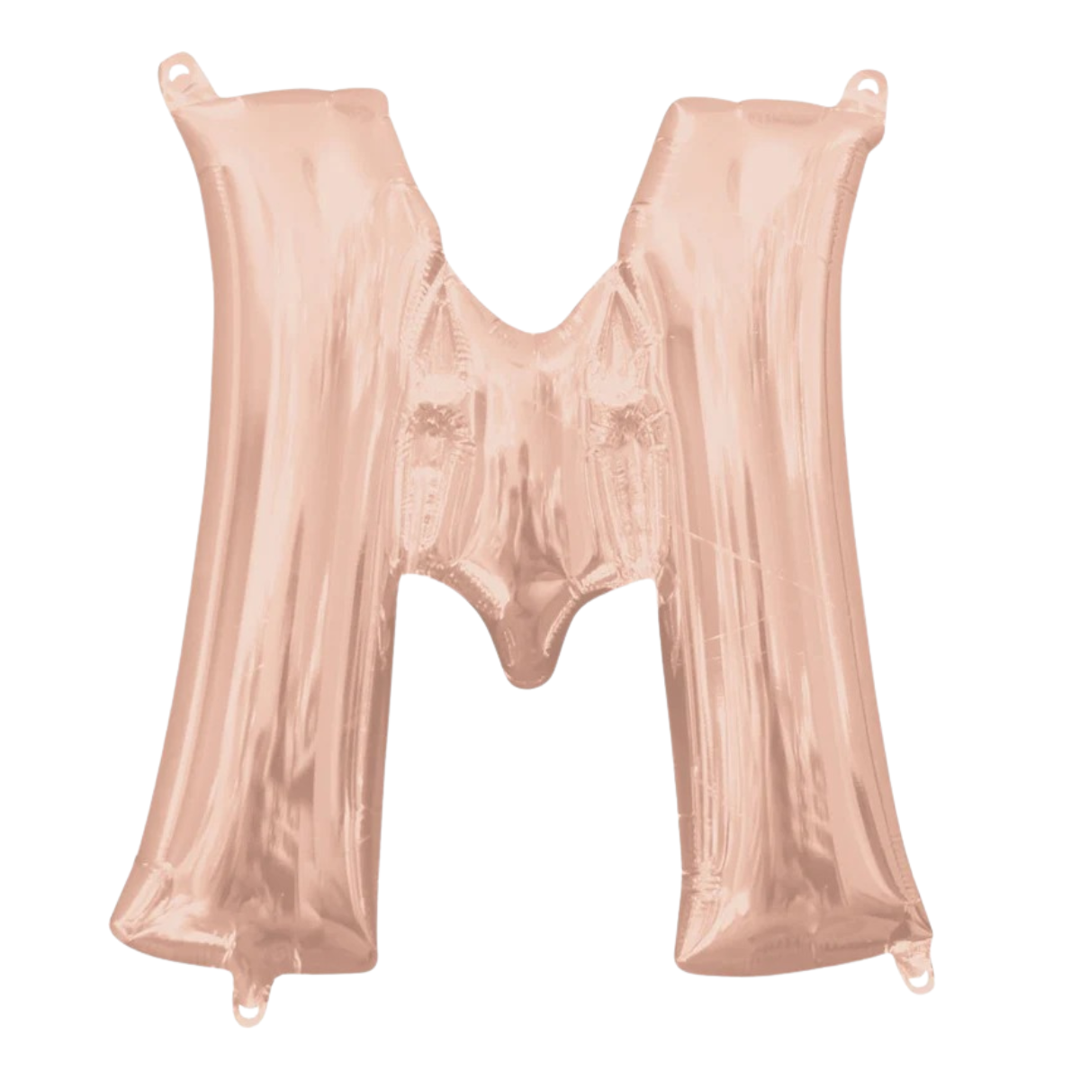 Jumbo Letter M Rose Gold - Helium Filled