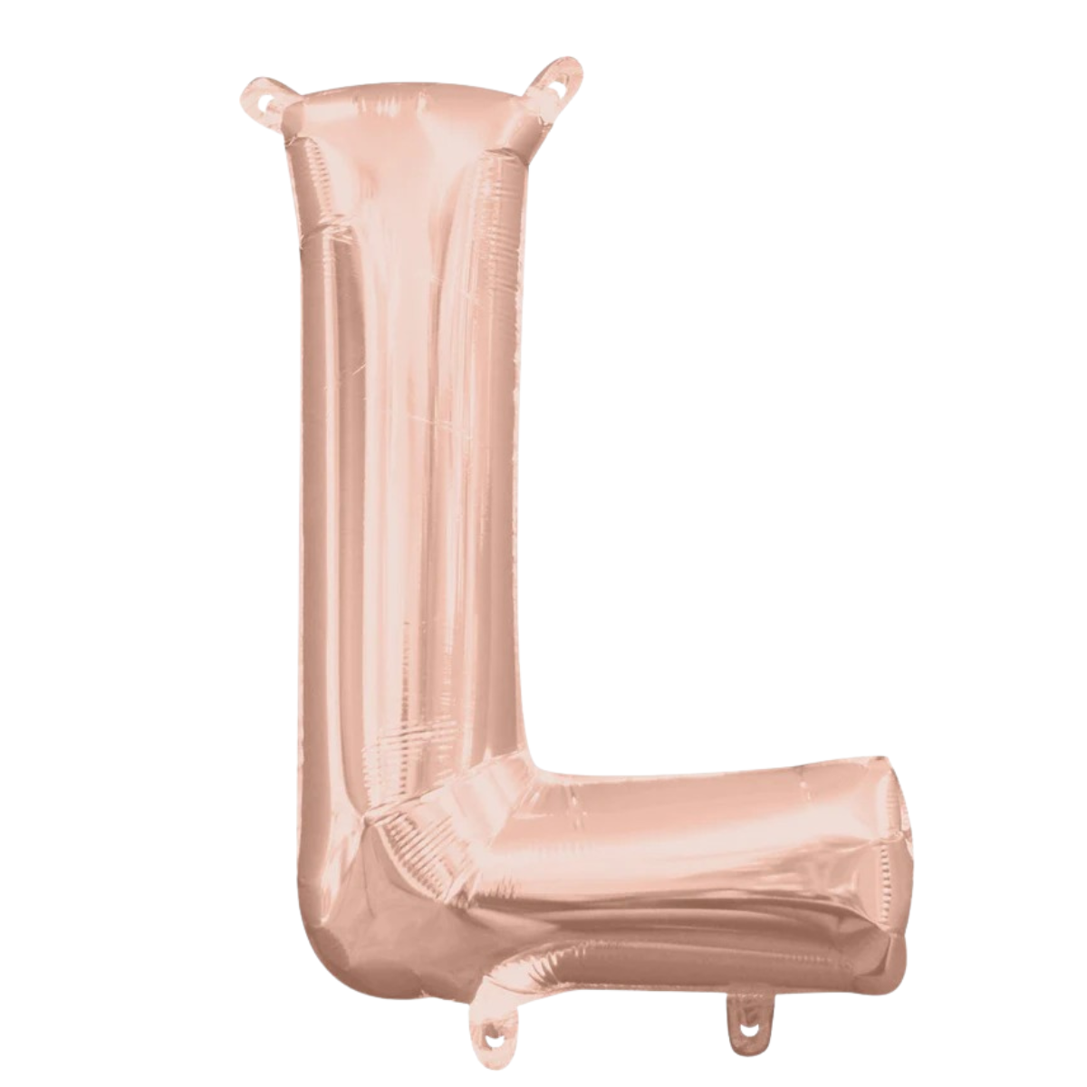 Jumbo Letter L Rose Gold - Helium Filled