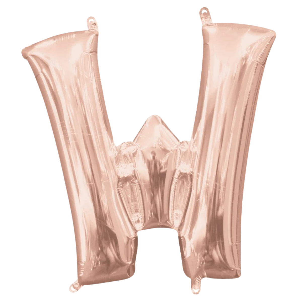 Jumbo Letter W Rose Gold - Helium Filled