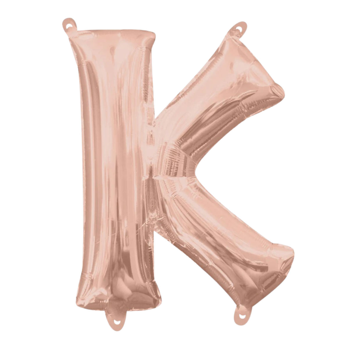 Jumbo Letter K Rose Gold - Helium Filled