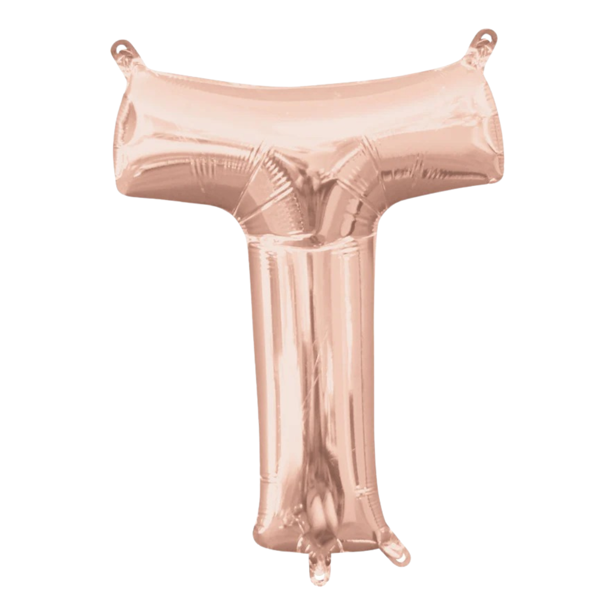 Jumbo Letter T Rose Gold - Helium Filled