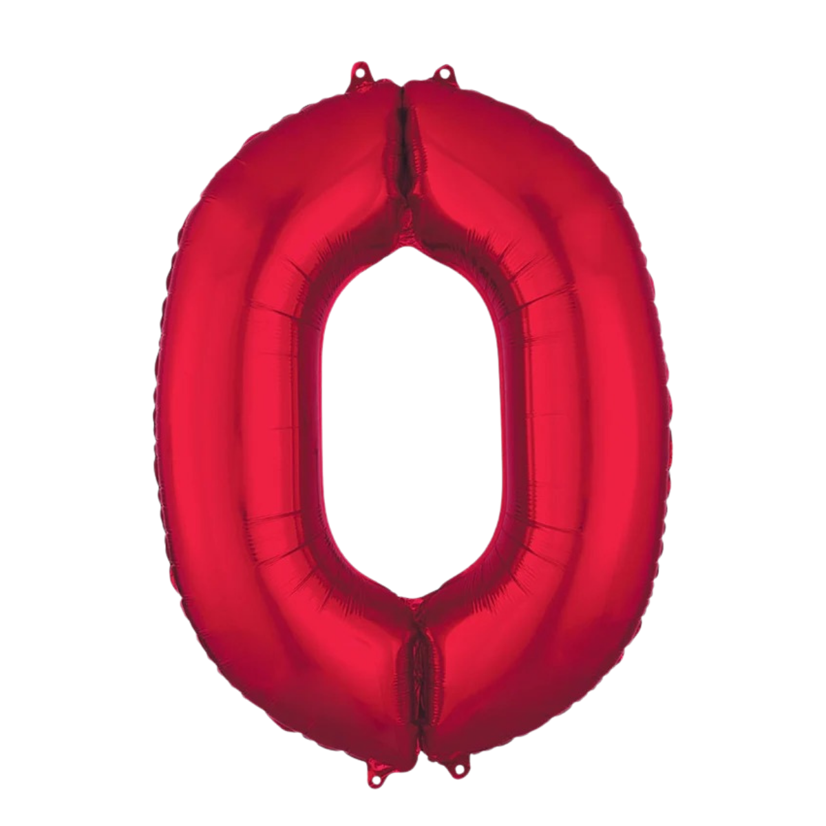 Number Zero (0) RED - Helium Filled
