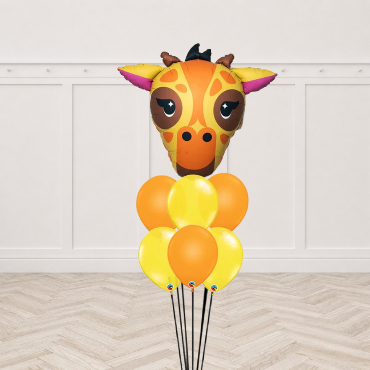 Jungle Giraffe Balloon Bouquet