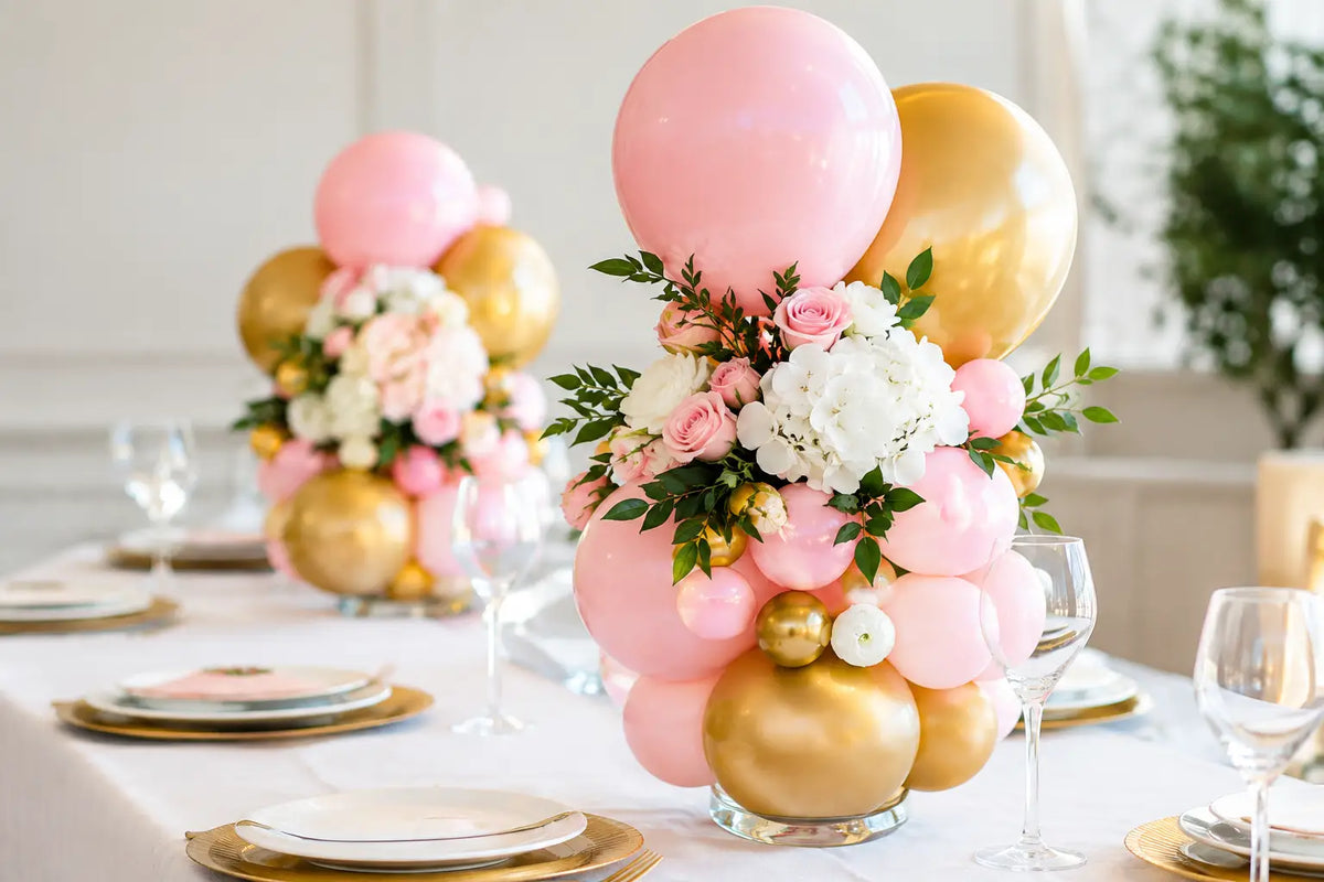 Tabletop Balloon Arrangements That Wow Guests