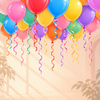 Ceiling Helium Balloons