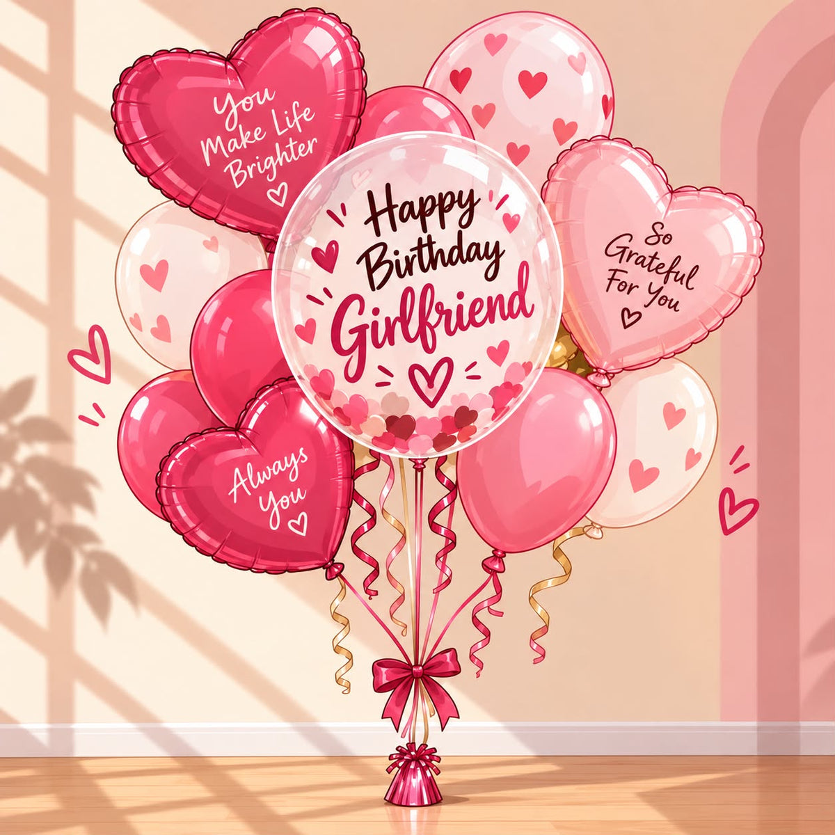 Girlfriend Birthday Balloons