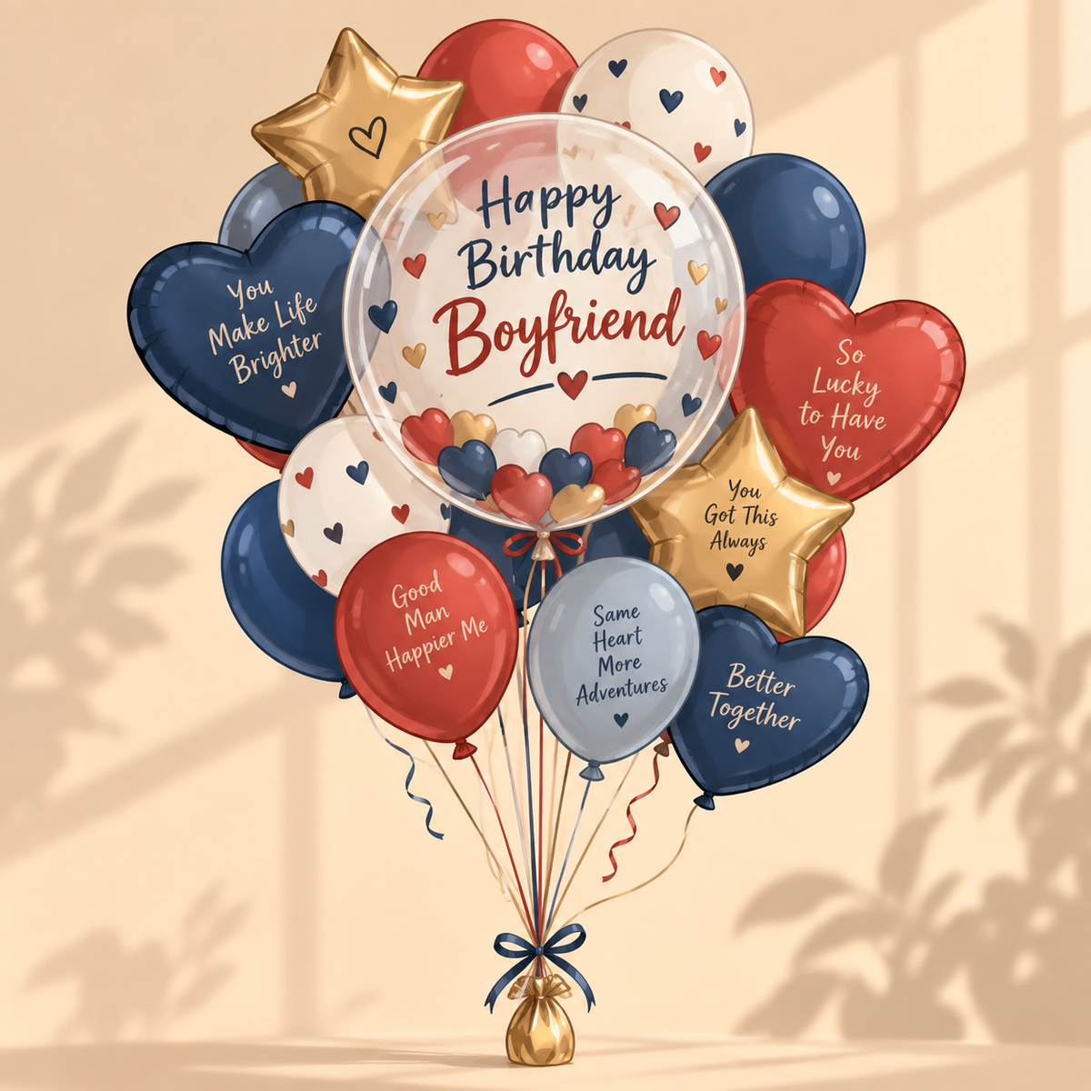Boyfriend Birthday Balloons