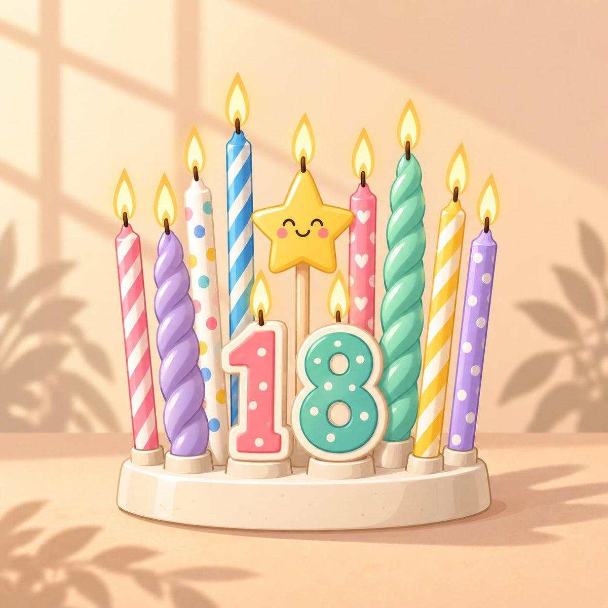Birthday Party Candles