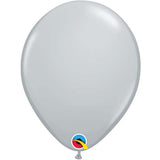 Gray Latex Balloon -Qualatex