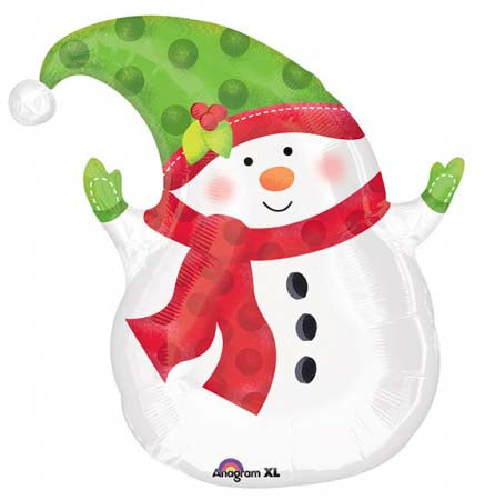Winter Snowman Balloon