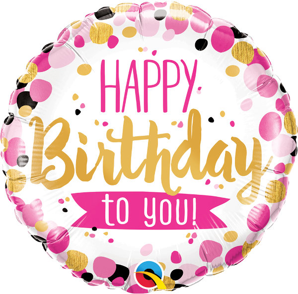 Happy Birthday to you Pink and Gold.