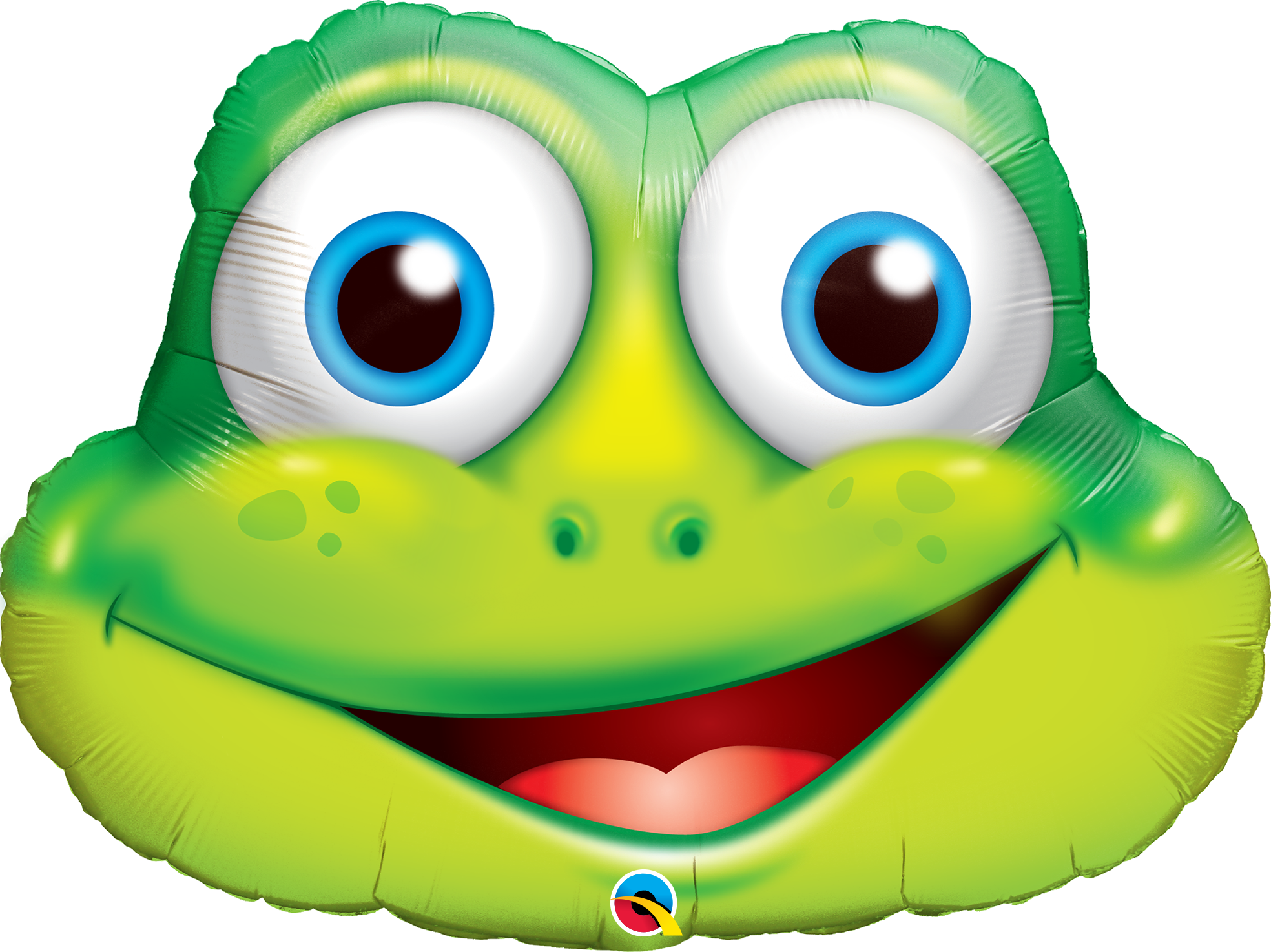 Shape Foil Funny Frog