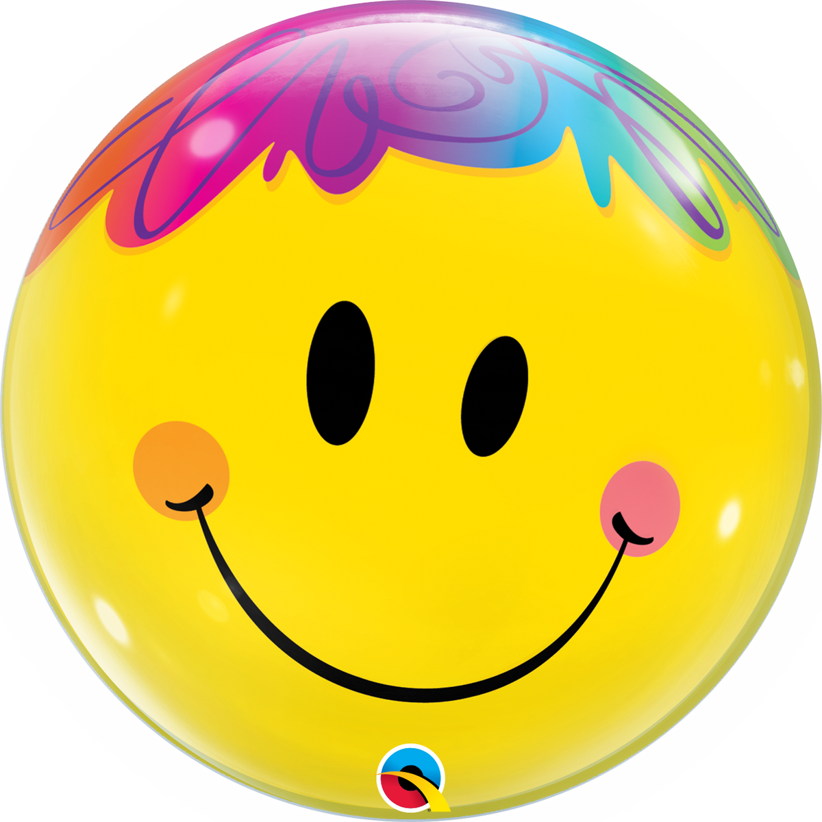Bubbles Bright Smile Face