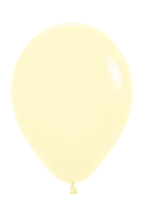 Pastel Yellow Latex Balloon