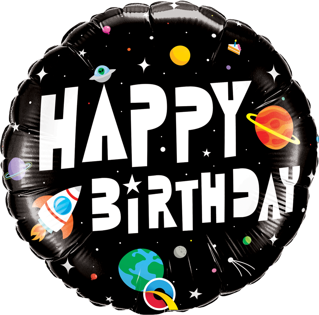 Birthday Astronaut Balloon