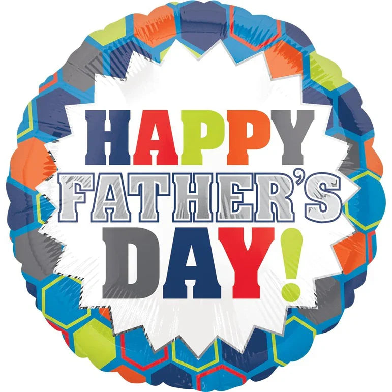 Happy Fathers day foil balloon 18 inches