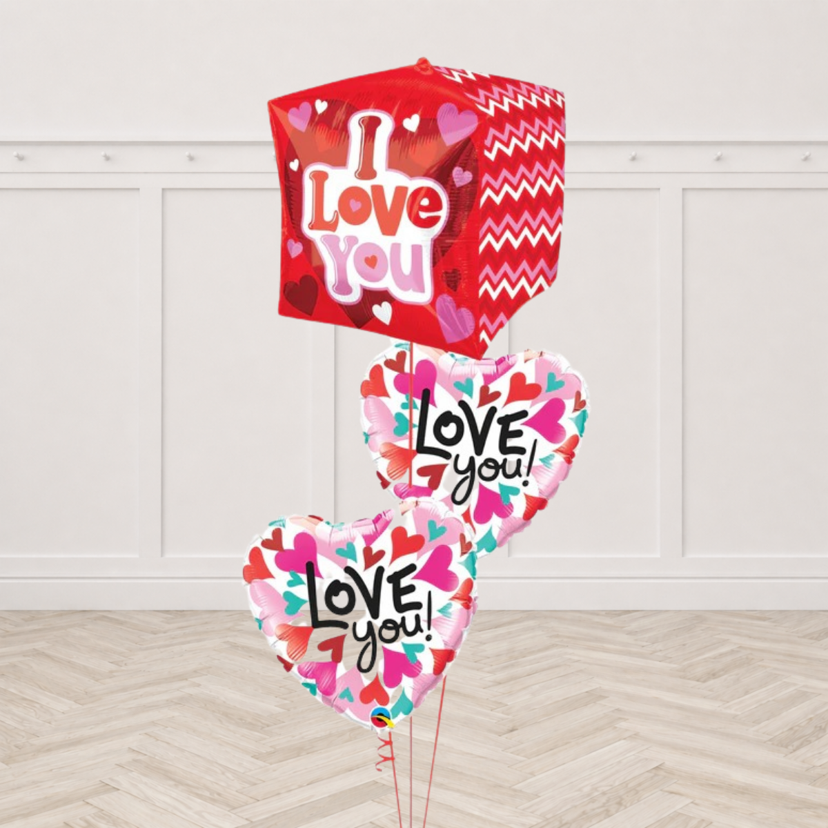 I Love You Cubez Balloons